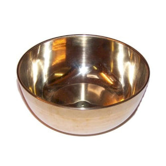 Medium Brass Sing Bowl - 12cm