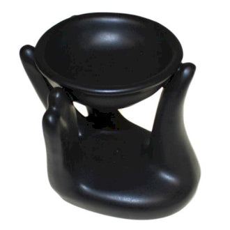 Helping Hand Oil Burner - Black