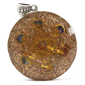 Orgonite Power Pendant - Multi Power Chakra