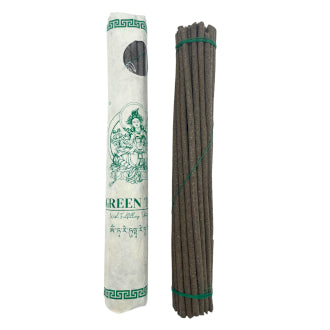 Rolled Pack of 30 Premium Tibetan Incense - Green Tara