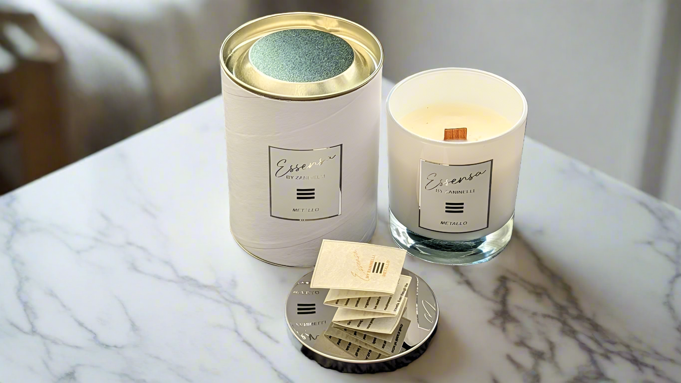 Essenza Feng Shui Candle - Metallo