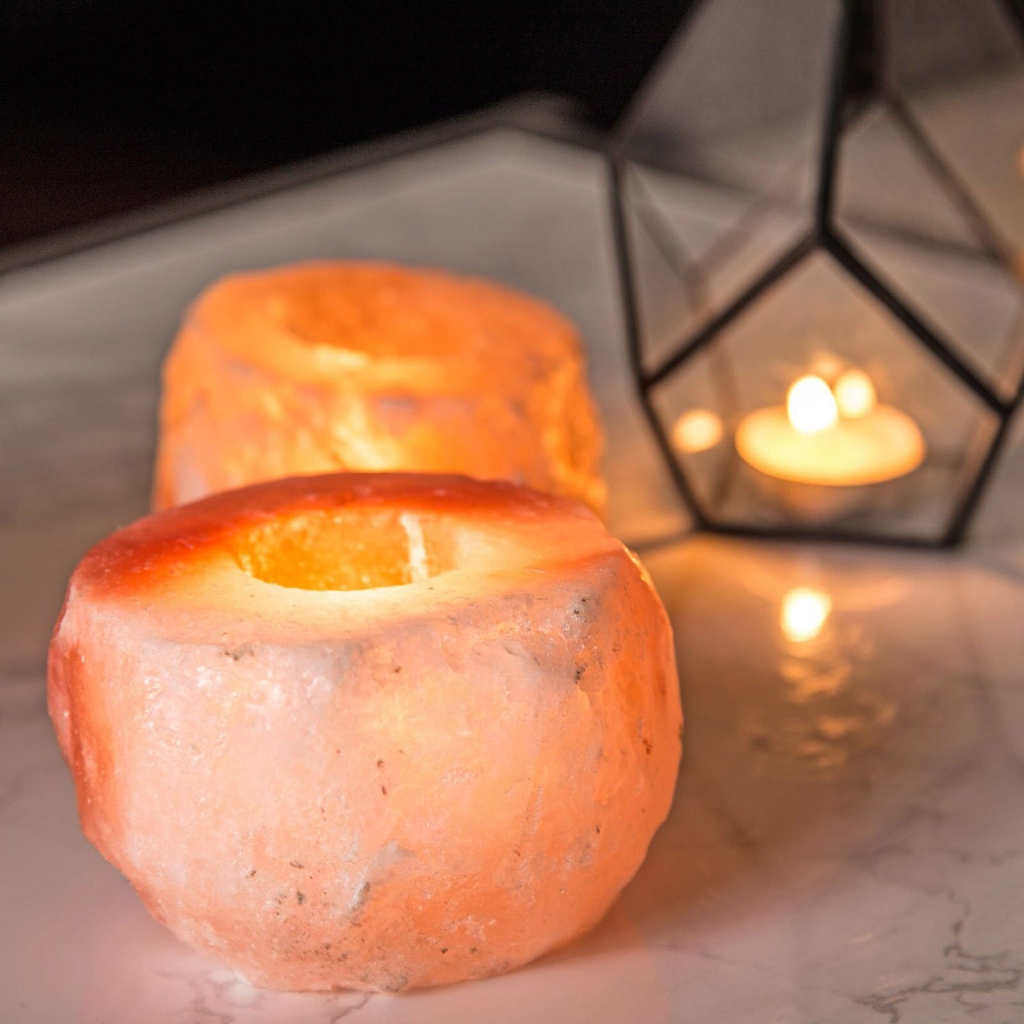 Himalayan Salt Candle Holder